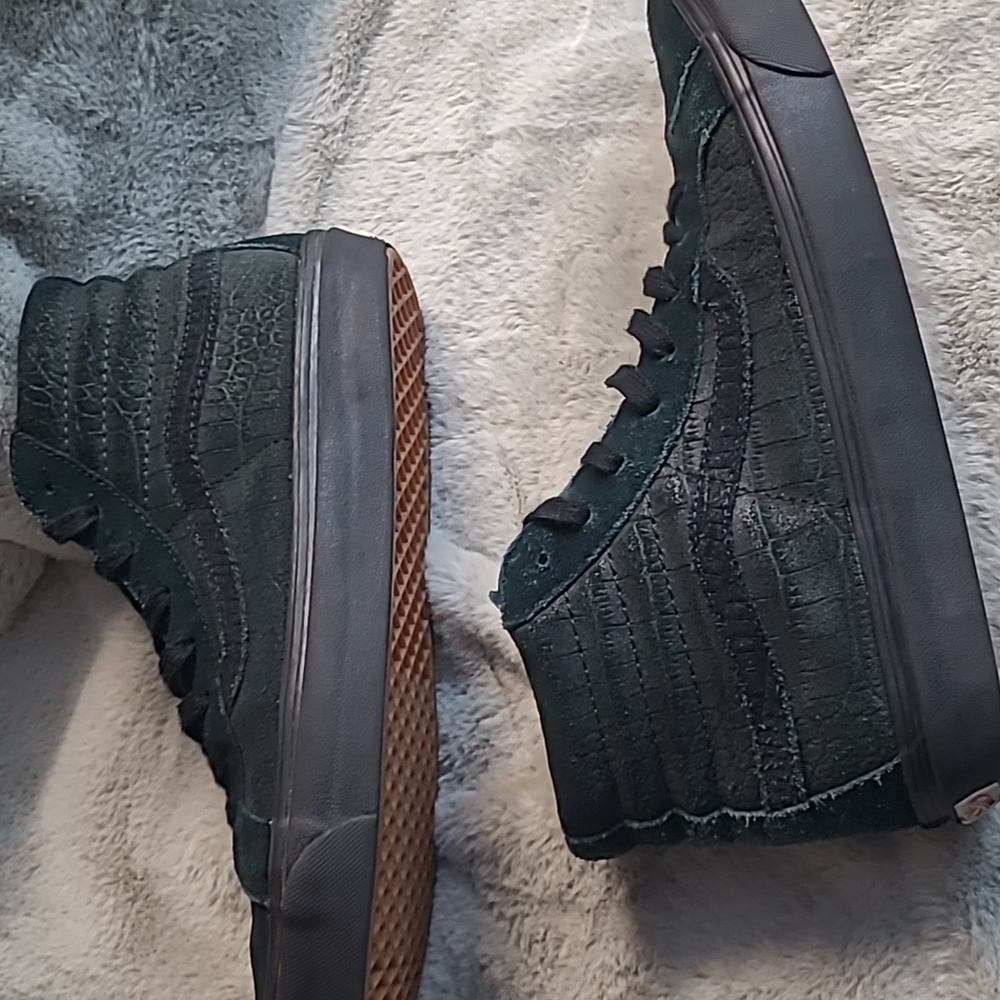 WTAPS Vans Suede SK-8 Hi Sneakers Mens Size 12 - Picture 12 of 12
